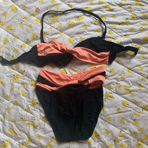 RARE Vintage High-Leg High-Waist Bikini
